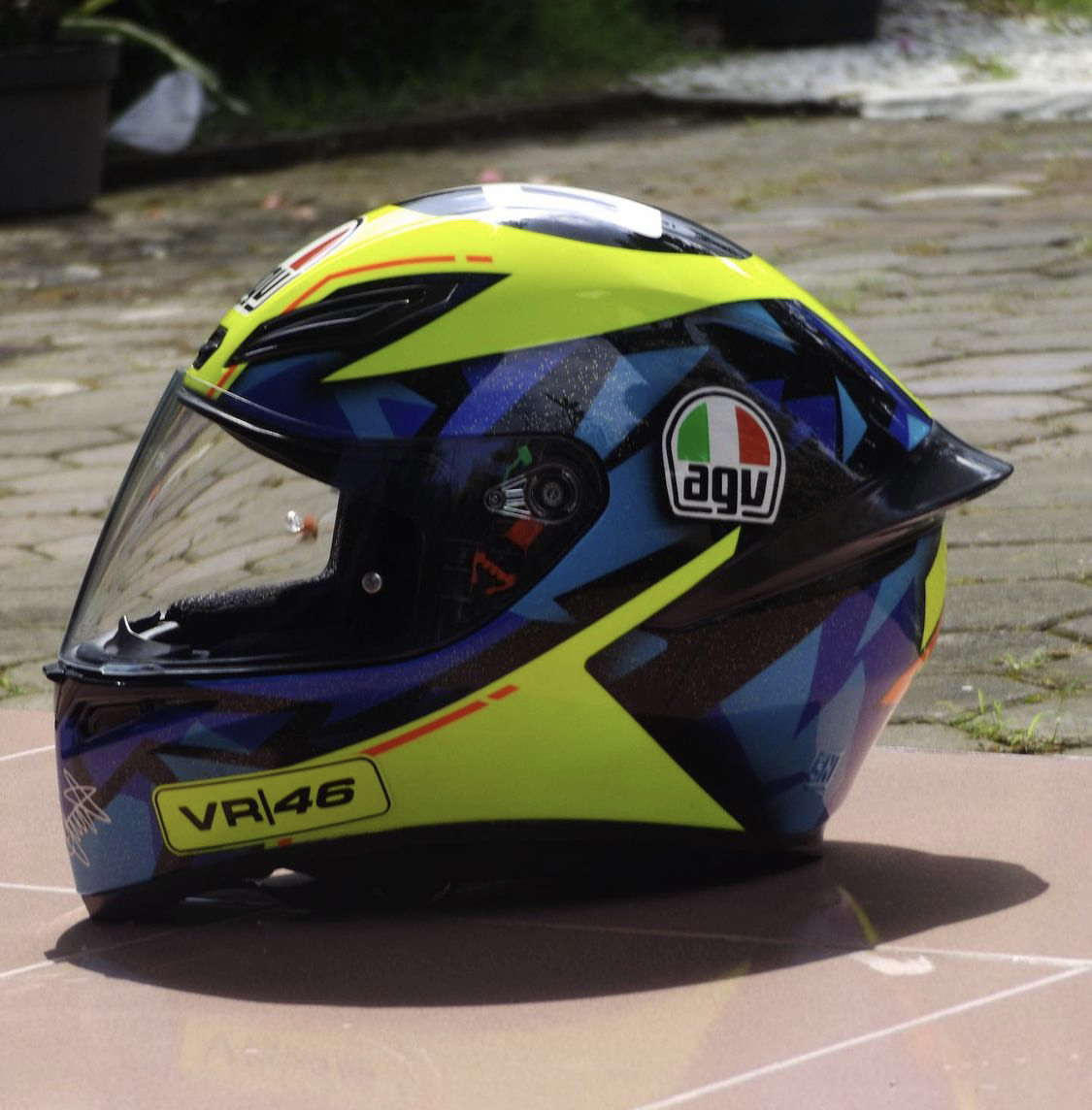 Casco moto K1 AGV Valentino Rossi