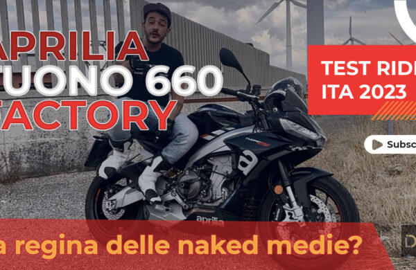 Test Ride Aprilia Tuno 660 factory
